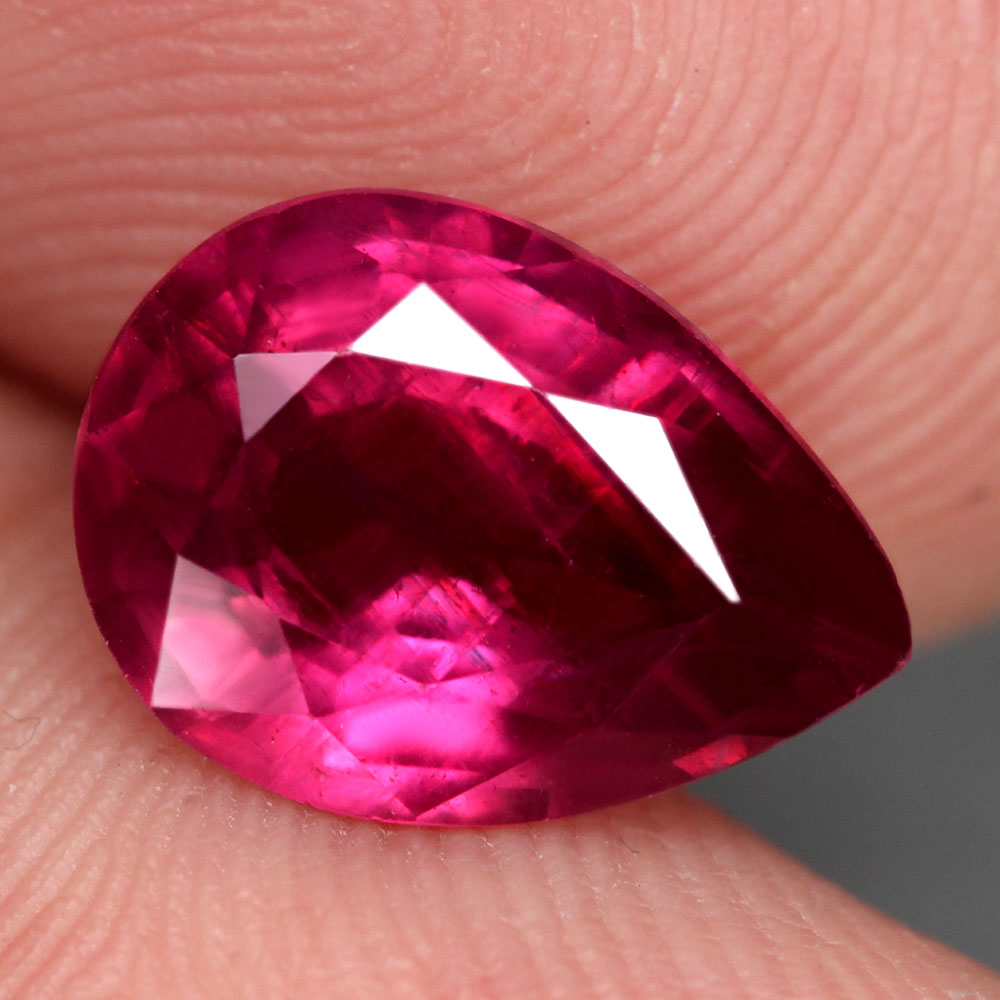 

5.13Ct Натуральный рубин 12.6*9.2мм (груша) Е14744