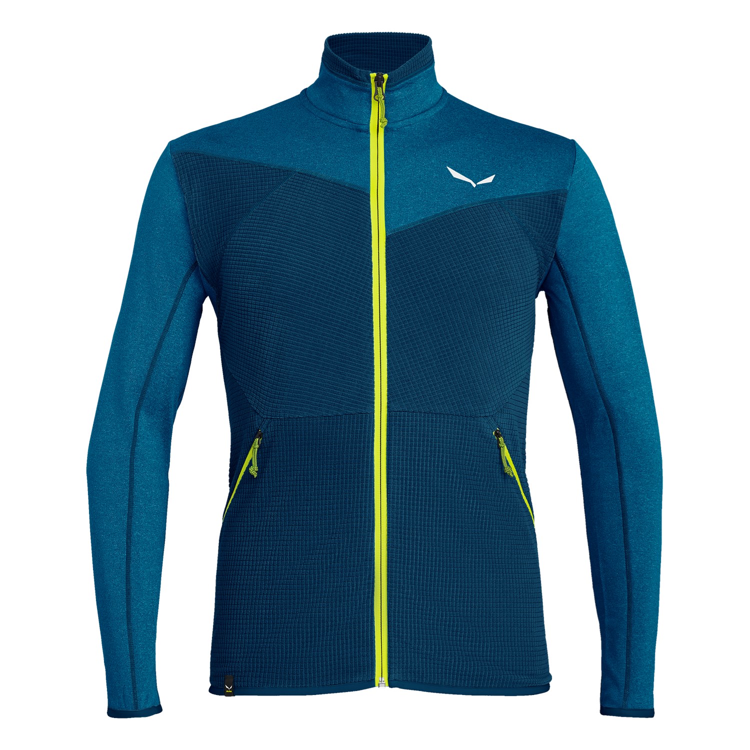 

Флис Salewa Puez Hybrid Polarlite Mns Full-Zip L Синий