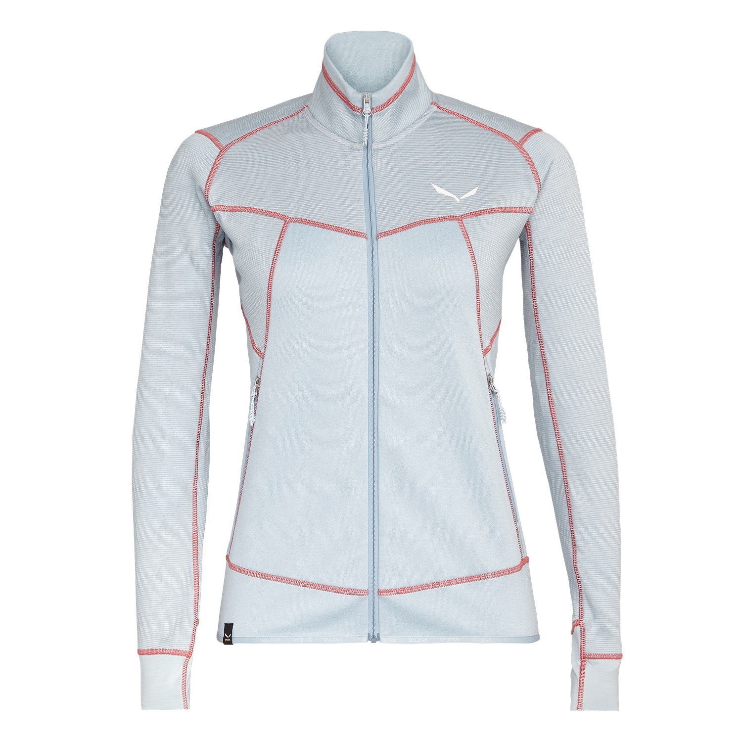 

Флис Salewa Puez Melange 2 Polarlite Wms Full-Zip L Серый