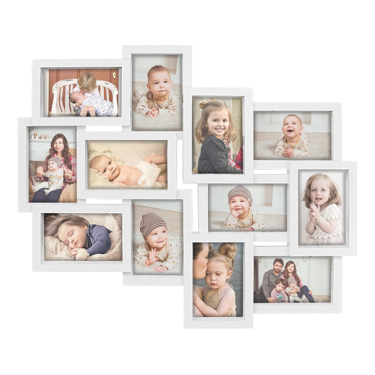 

Фоторамка Multiframe на 12 фото 52*60 см белая 9-43