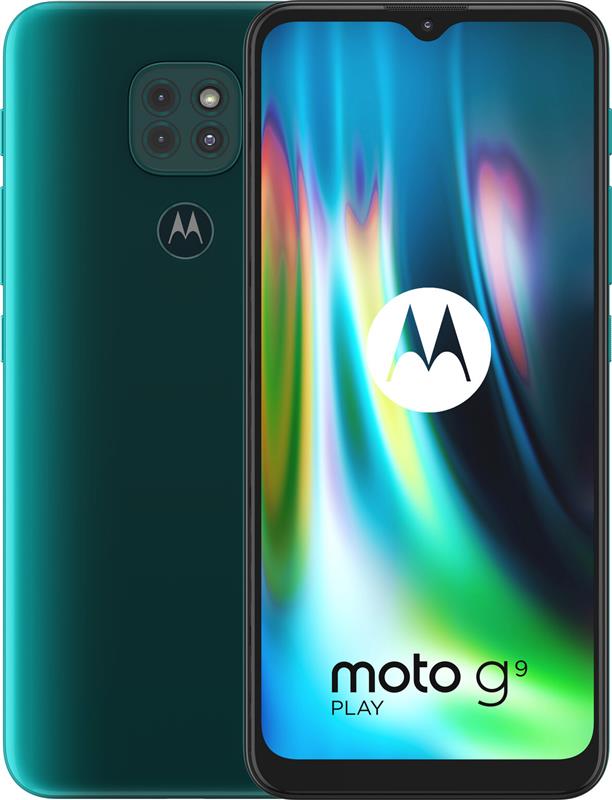 

Смартфон Motorola G9 Play 4/64GB Dual Sim Forest Green