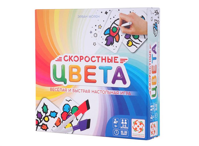 

Настольная игра Стиль жизни Скоростные цвета (LS91)