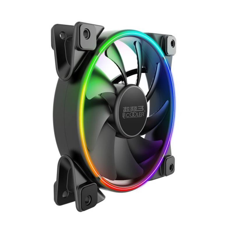 

Вентилятор PCCooler Corona RGB; 120х120х25 мм, 4-pin