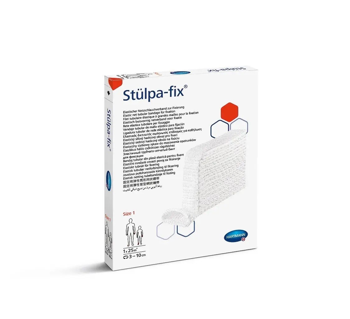 

Эластичный трубчато-сетчатый бинт для фиксации Stulpa-fix Размер 1 (25м) 1шт