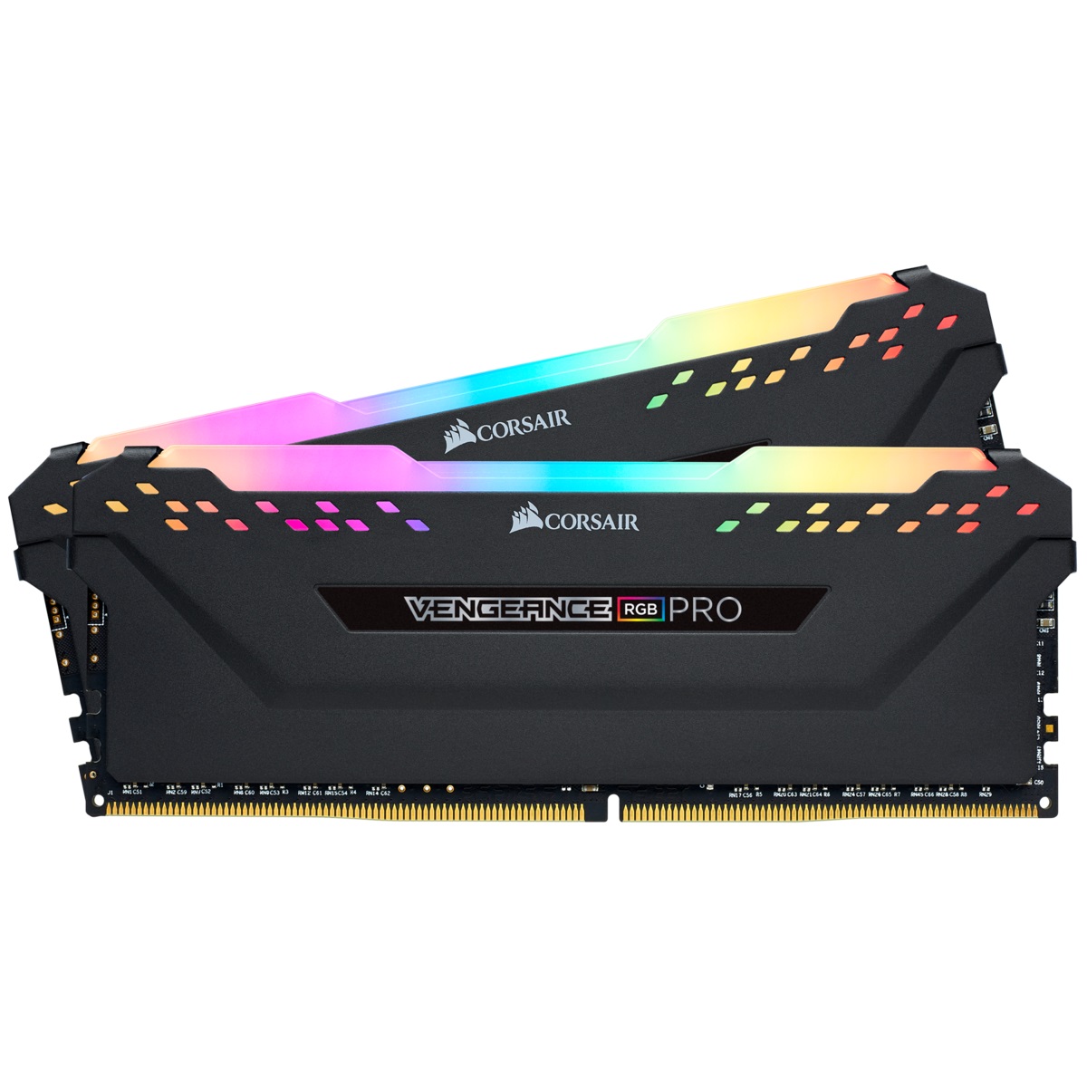 

Модуль памяти DDR4 2x8GB/3600 Corsair Vengeance RGB Pro Black (CMW16GX4M2D3600C18)