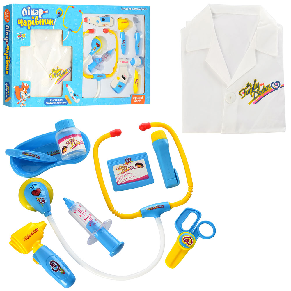 

Лікар Limo Toy 9911BC халат, інструменти, музика, світло