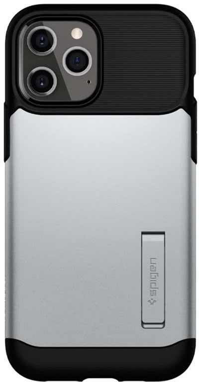 

Панель Spigen Slim Armor для Apple iPhone 12 Pro Max Satin Silver