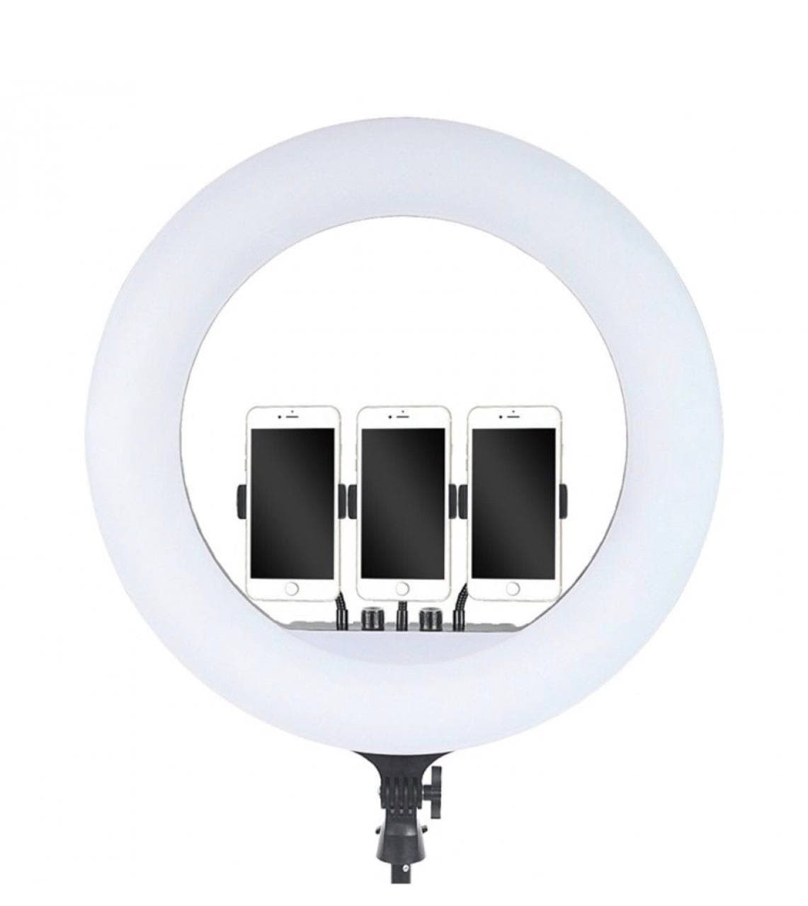 Колцевая LED лампа 54 см. кольцевое освещение с разными цветами ...