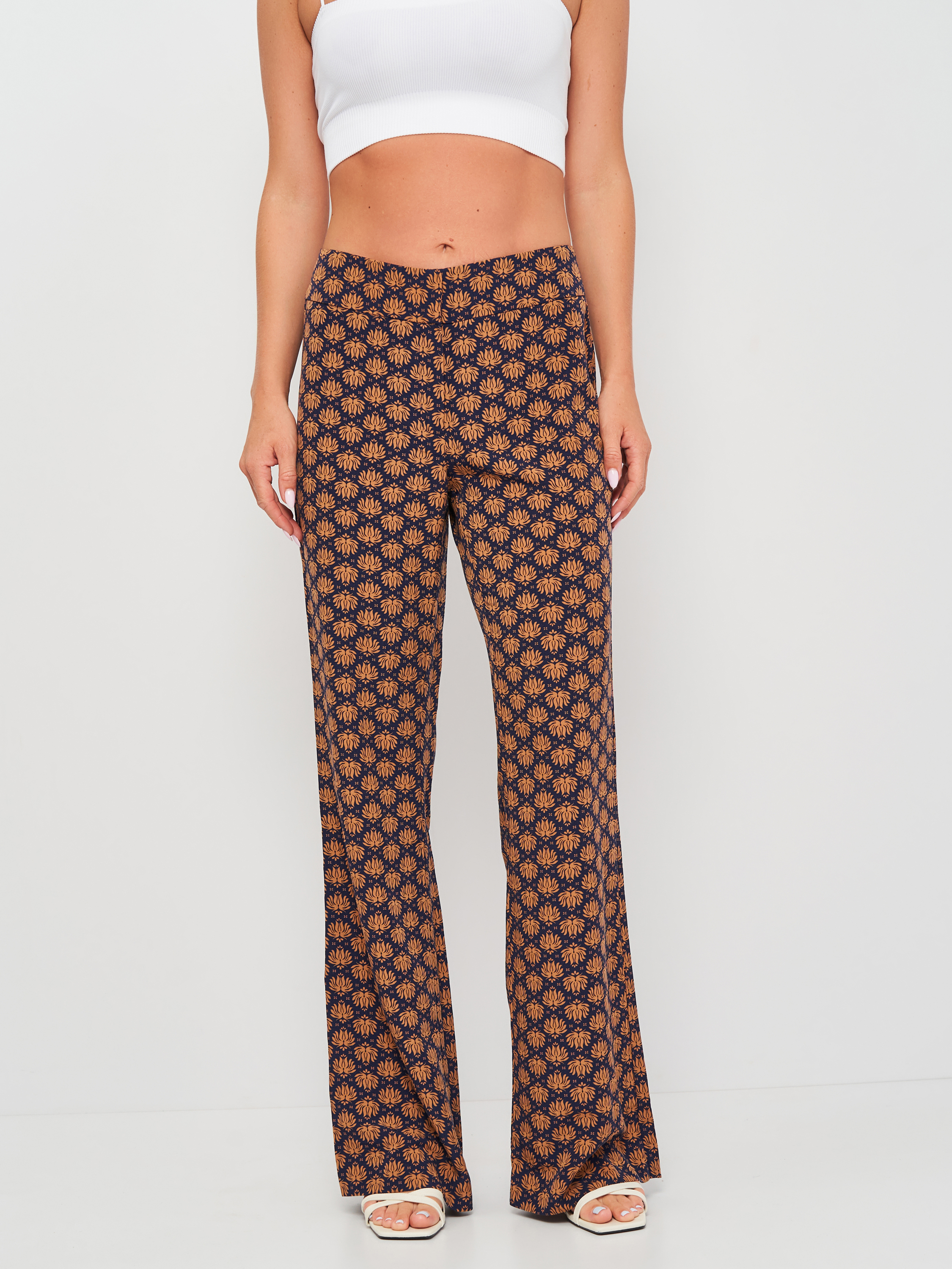 

Брюки H&M 12567410  Коричневые, Брюки H&M 12567410 38 Коричневые