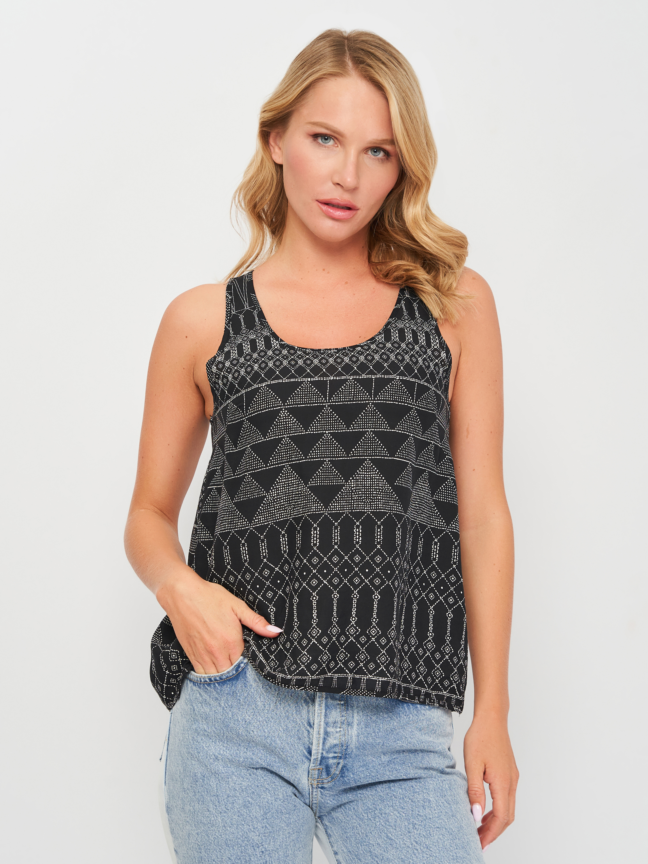 

Майка H&M 8144541  Черная, Майка H&M 8144541 32 Черная