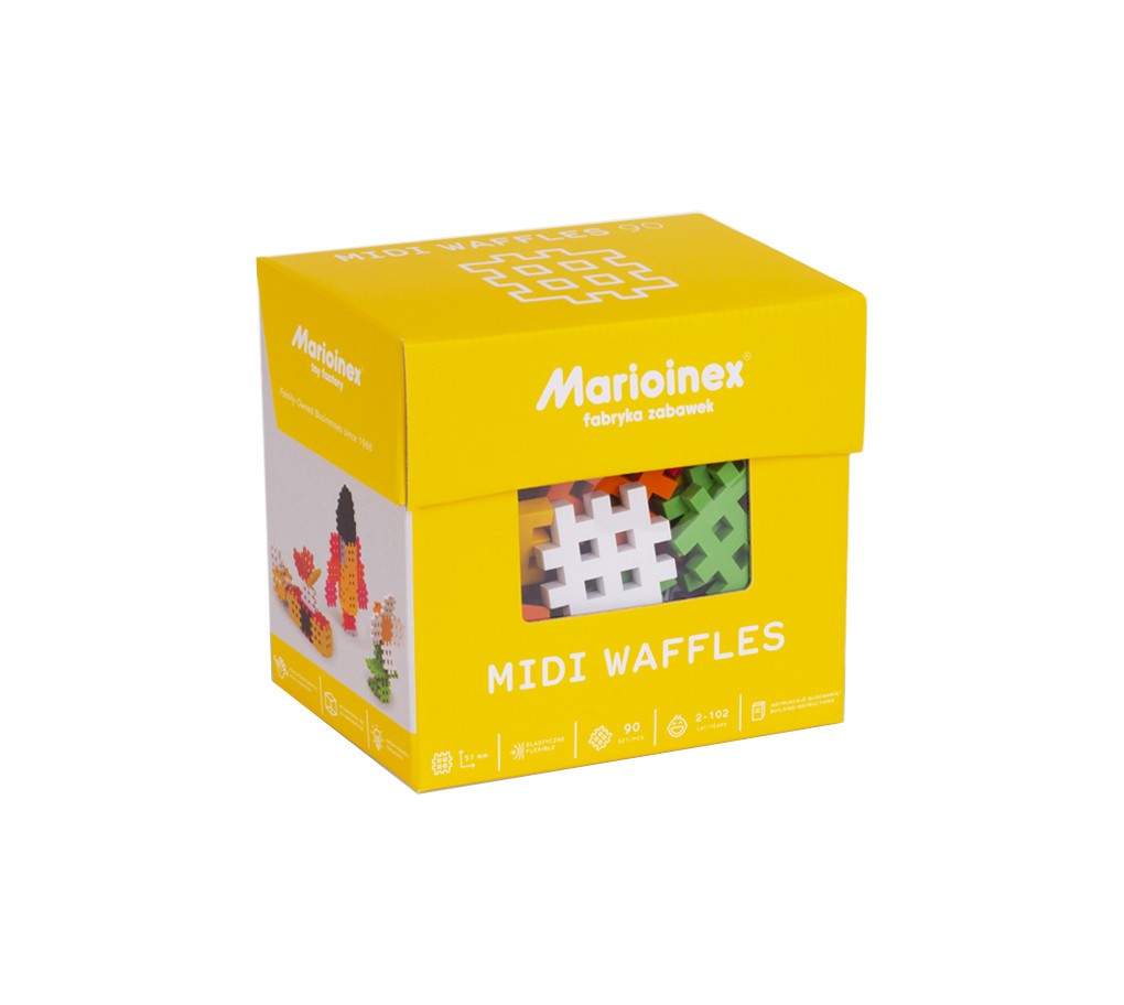 

Конструктор Marioinex Waffle Midi 90 шт. (903643)