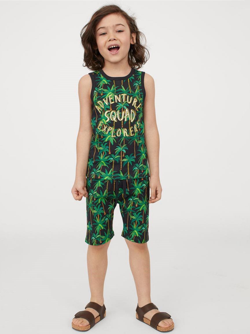

Майка H&M 0864282 134-140 см Черная