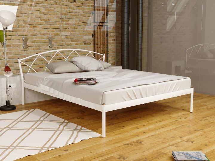 

Кровать Jasmine Elegance-1 Метакам 120х190 см. Белый