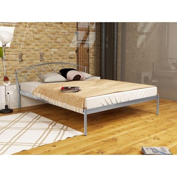 

Кровать Jasmine Elegance-1 Метакам 120х190 см. Алюминий
