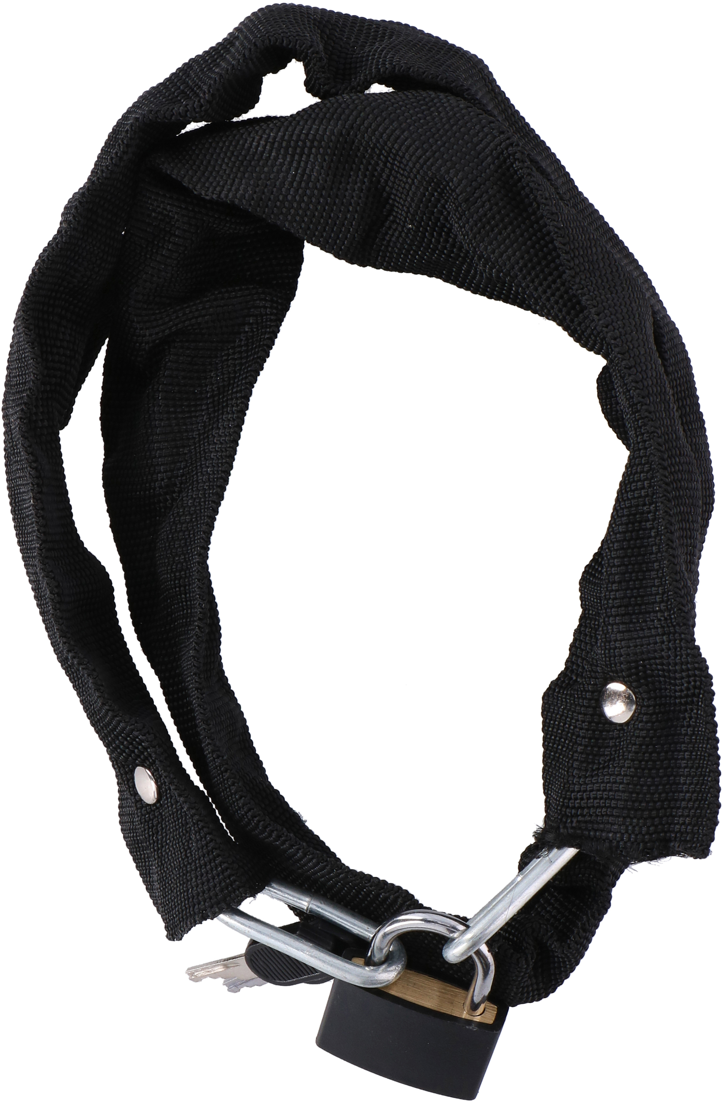 

Велосипедный замок Dunlop с двумя ключами 900 мм Черный (871125207563-2 black)