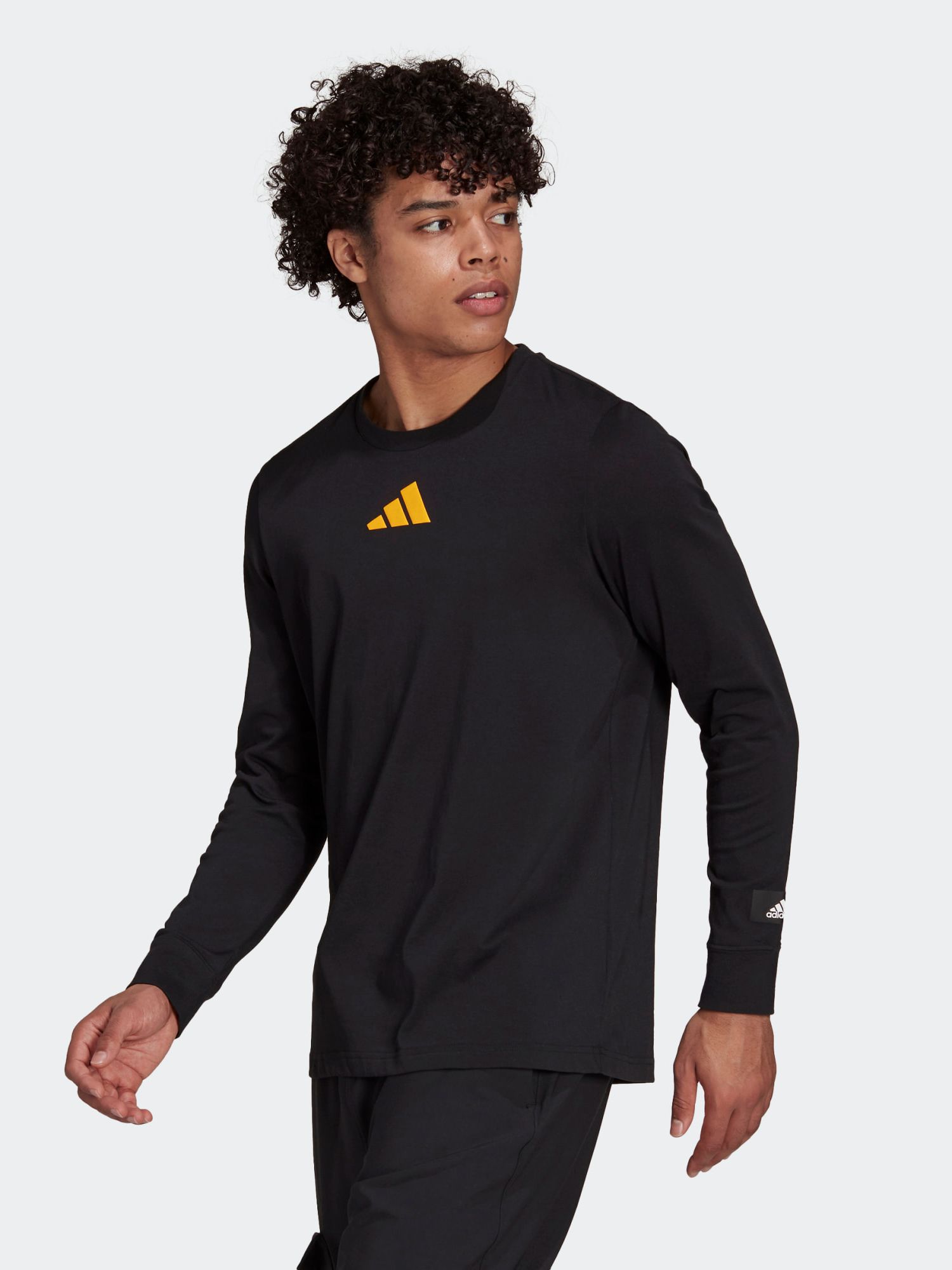 

Лонгслив Adidas Future Blk L/ GU3635  Black, Лонгслив Adidas Future Blk L/S GU3635 S Black