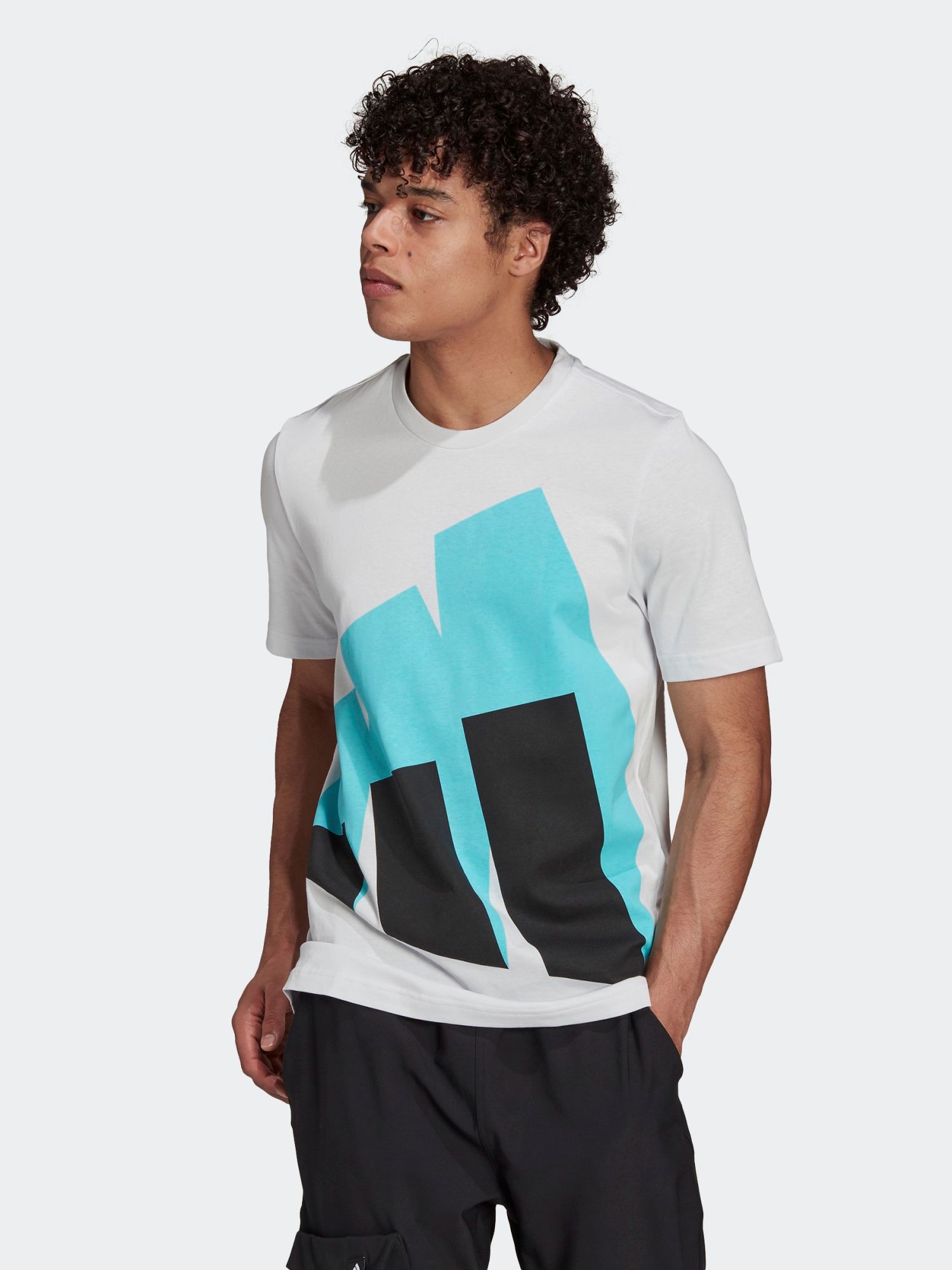 

Футболка Adidas Future Blk Tee GU3639  Crystal White, Футболка Adidas Future Blk Tee GU3639 S Crystal White