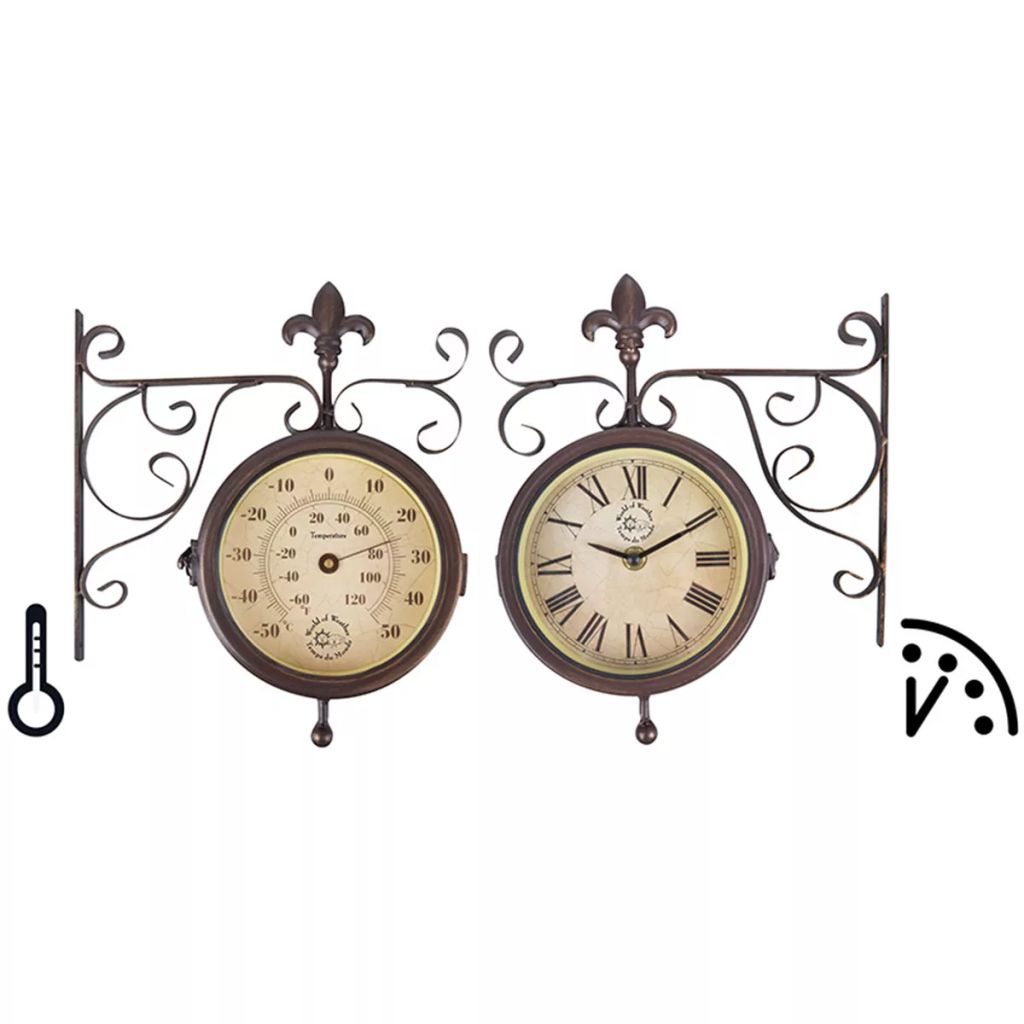 

Годинник Shumee на залізничній станції Esschert Design з термометром TF005 404669