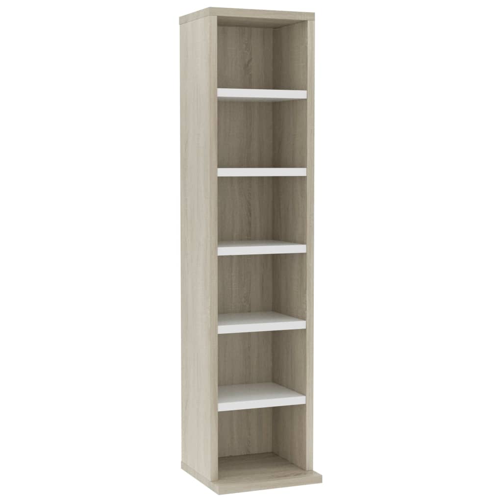 

Стелаж для дисків Shumee коричневий ДСП 800356