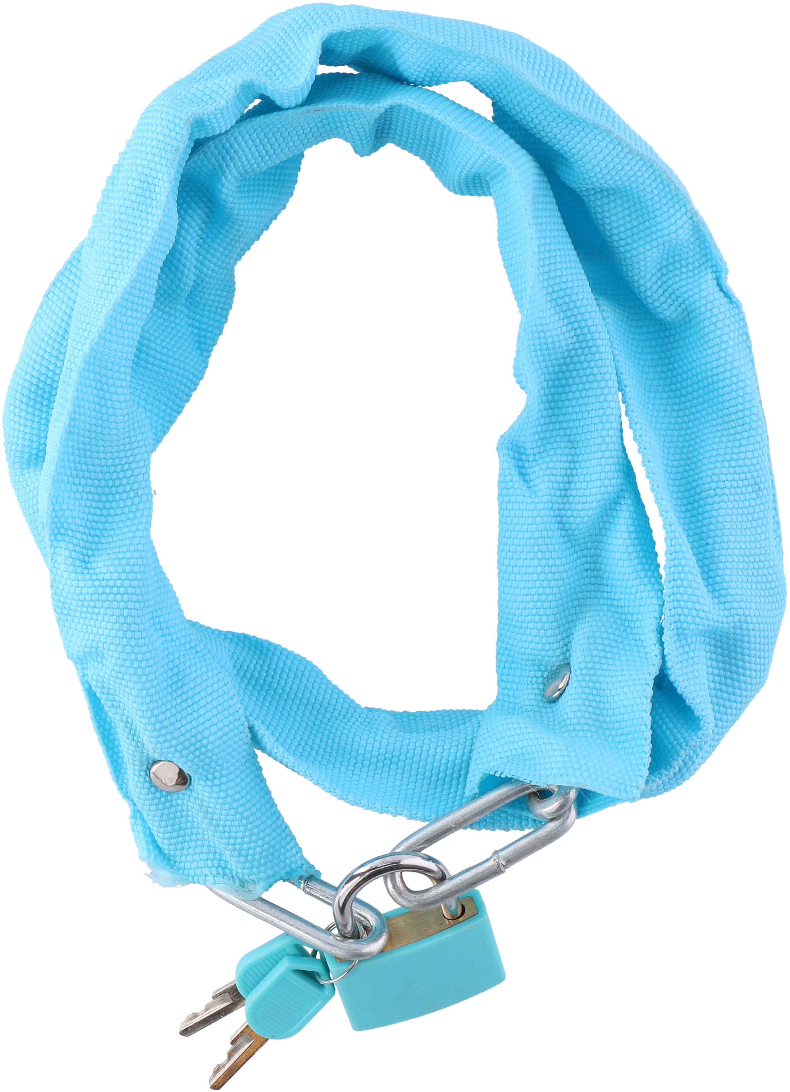 

Велосипедный замок Dunlop с двумя ключами 900 мм Голубой (871125207563-3 blue)