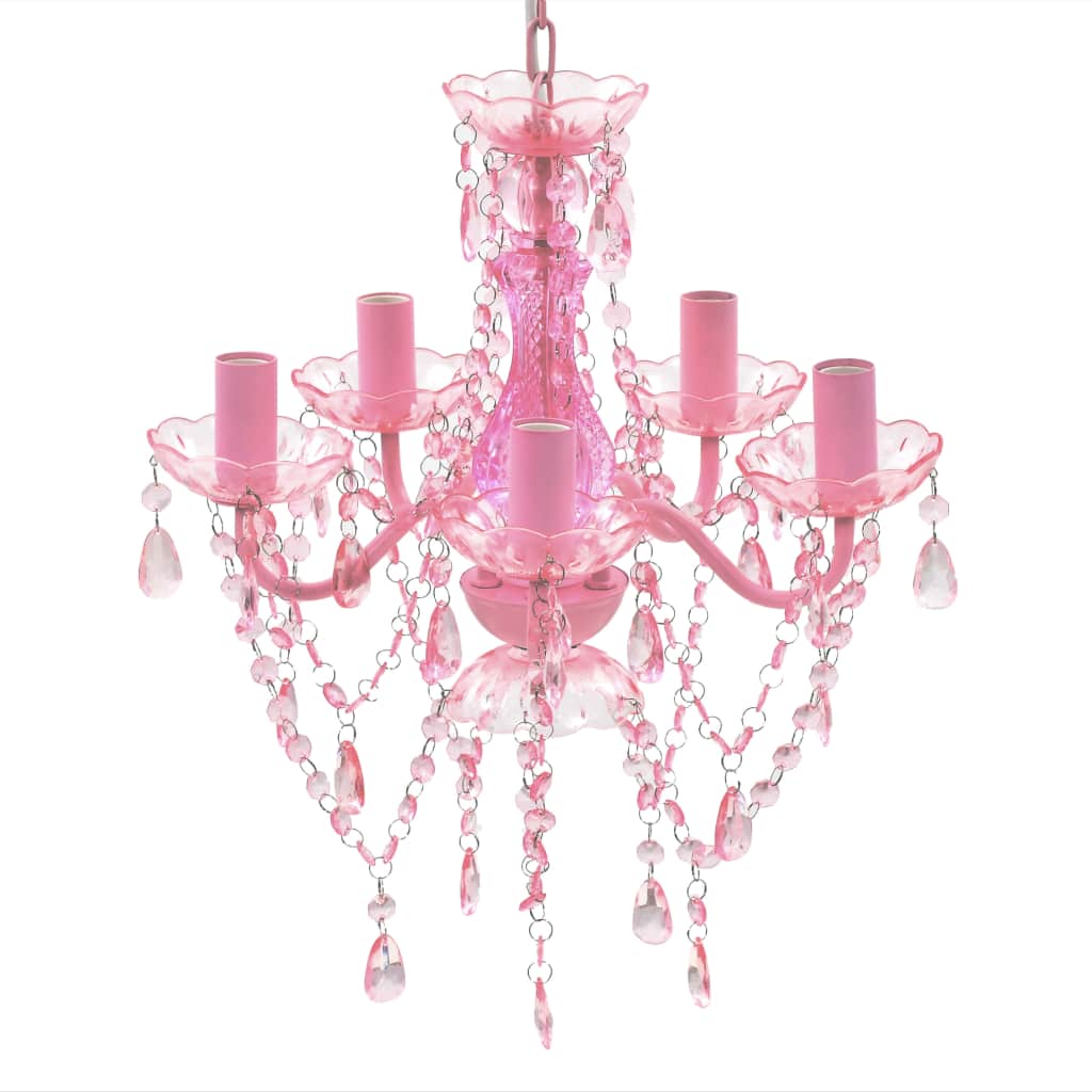 

Люстра Shumee 5 вогнів Pink 240310