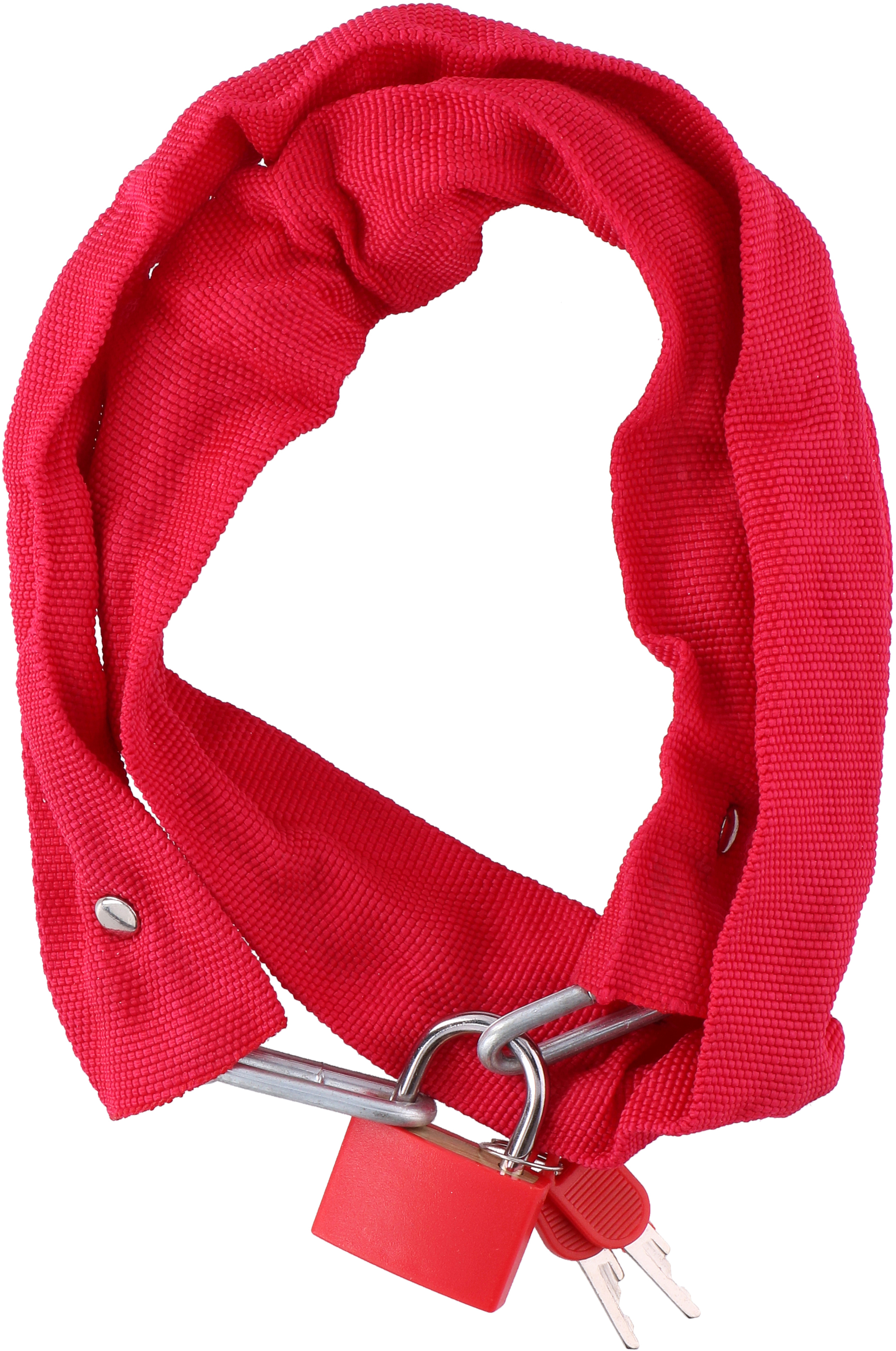

Велосипедный замок Dunlop с двумя ключами 900 мм Красный (871125207563-4 red)