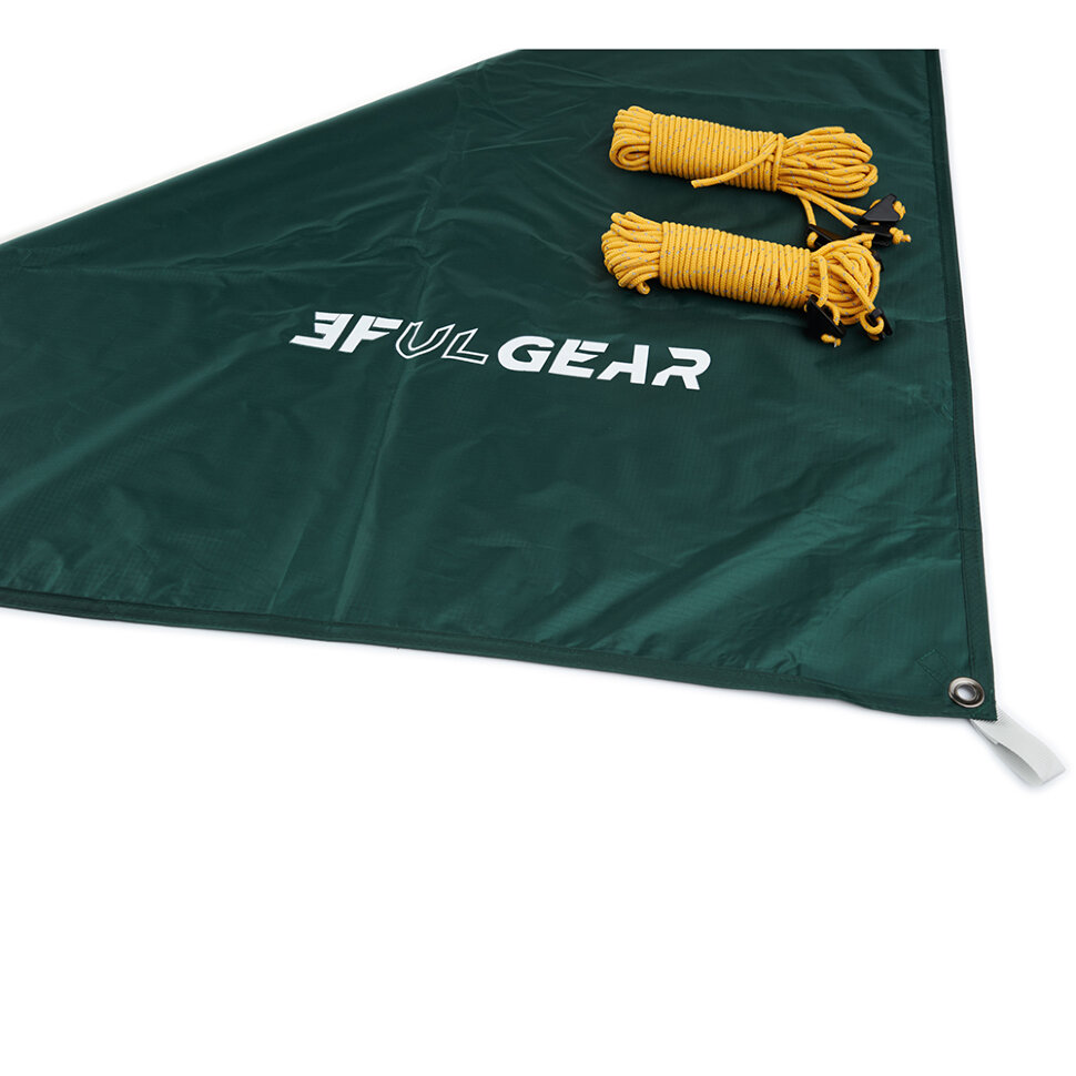 

Тент 3F Ul Gear 210T Tarp 4*3 зеленый