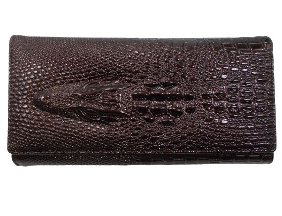 

Кожаный женский кошелек Cossroll 5242-1 кофе