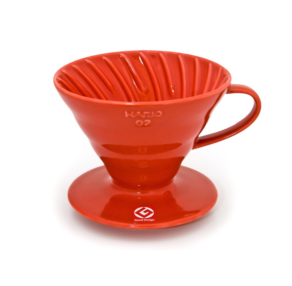 

Пуровер керамический Hario V60 01 красный