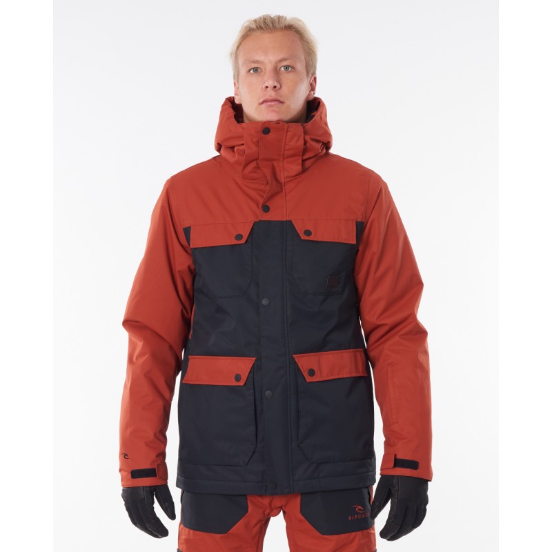 

Куртка горнолыжная CABIN JACKET Rip Curl SCJDV4-9665 S Красный Синий