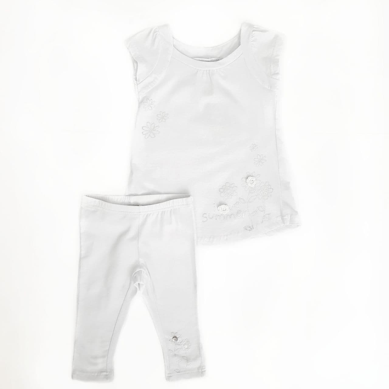 

Костюм: Туника с леггинсами Losan Mc baby girls (016802204/001) Белый 2 Years-92 см