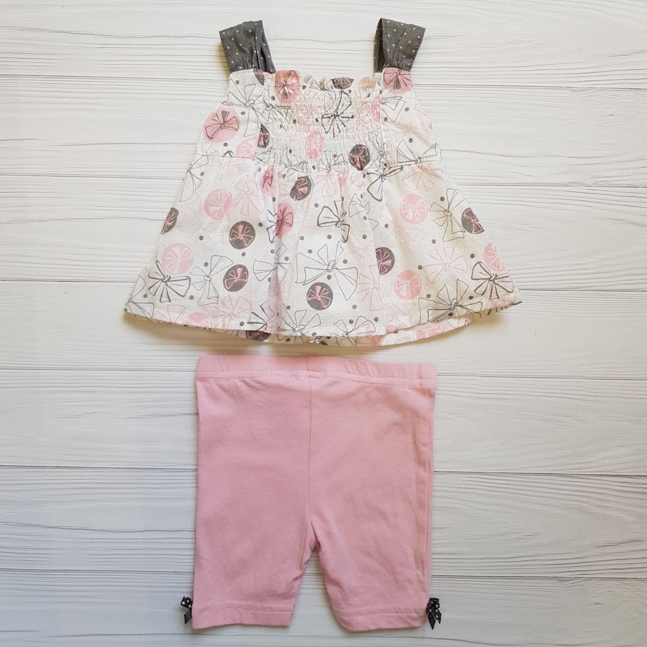 

Костюм: Туника с леггинсами Losan Mc baby girls (018804404/001) Белый M3-62 см