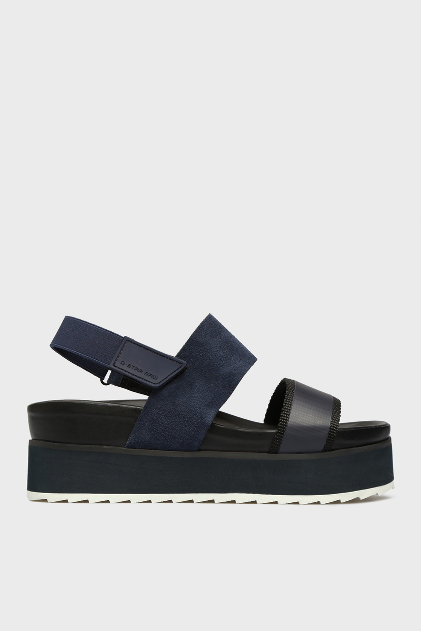 

Женские темно-синие замшевые сандалии Core Flatform G-Star RAW 40 D12445,B035