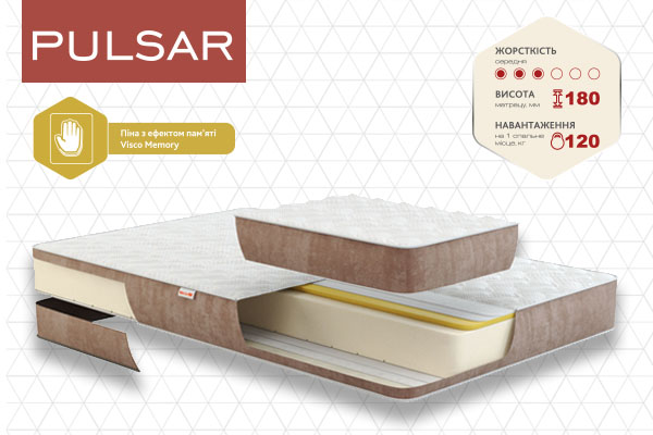 

Матрас ортопедический Come-for Pulsar 90x200 см