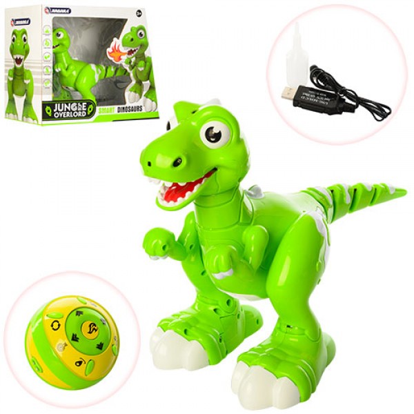 

Интерактивный Jiabaile Smart Dino1 на радиоуправлении Зеленый