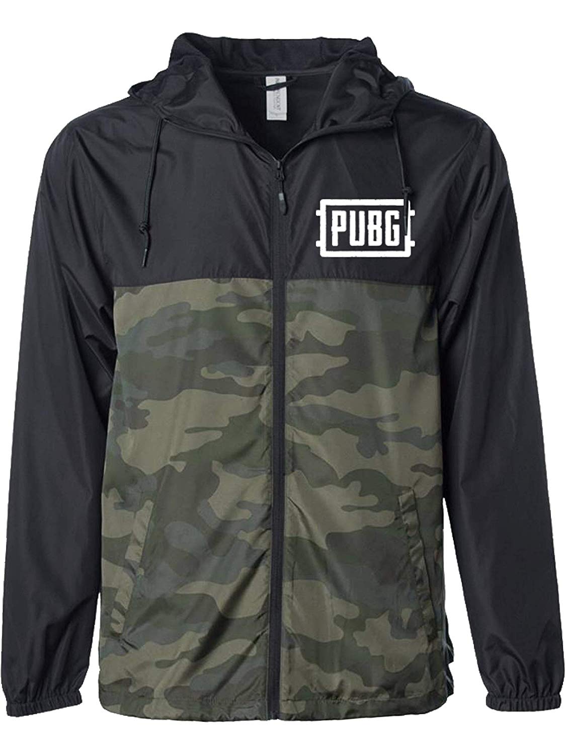 

Ветровка JINX PUBG Air Drop Windbreaker Black/Camo, S