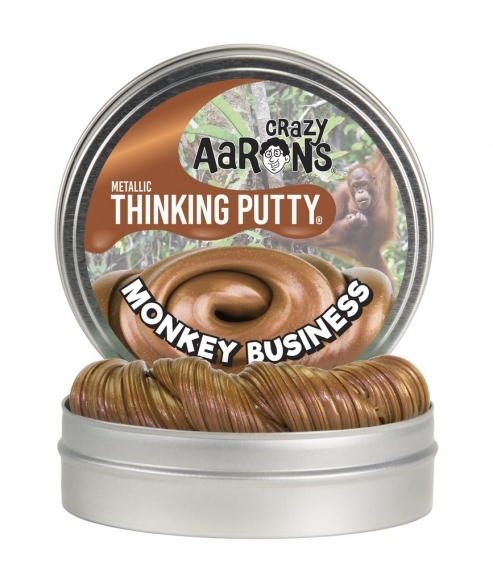 

Жвачка для рук Crazy Aaron’s Thinking Putty Бестолковые дела, 90 г