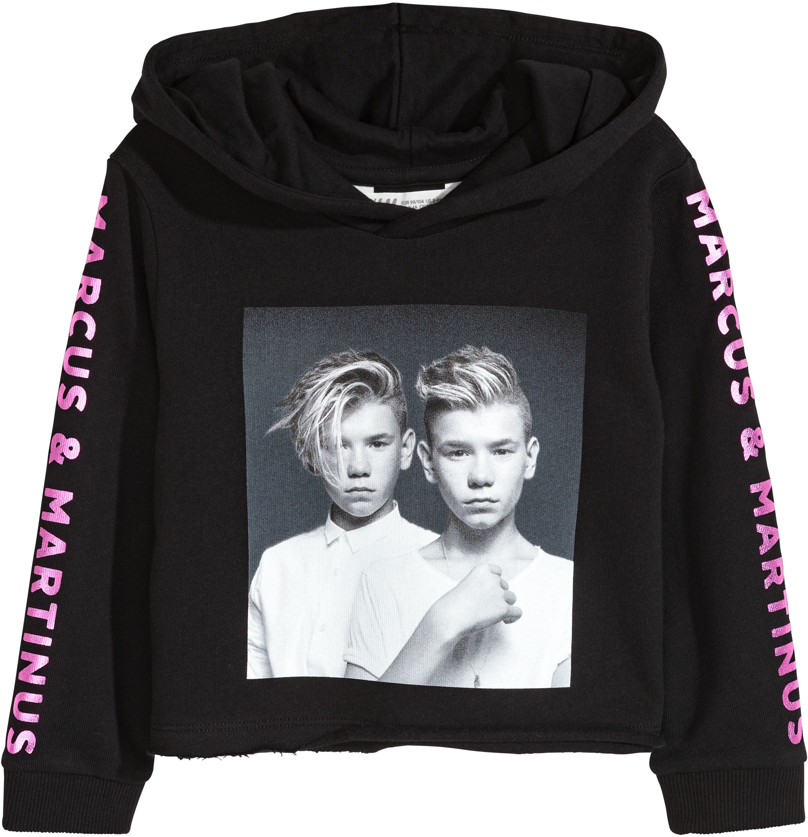 

Худи H&M 0589976 122-128 см Черное (2000001452066)
