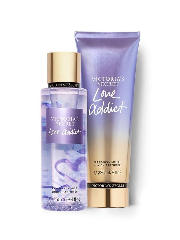 

Набор Victoria's Secret Love Addict спрей 250 мл + лосьон 236 мл