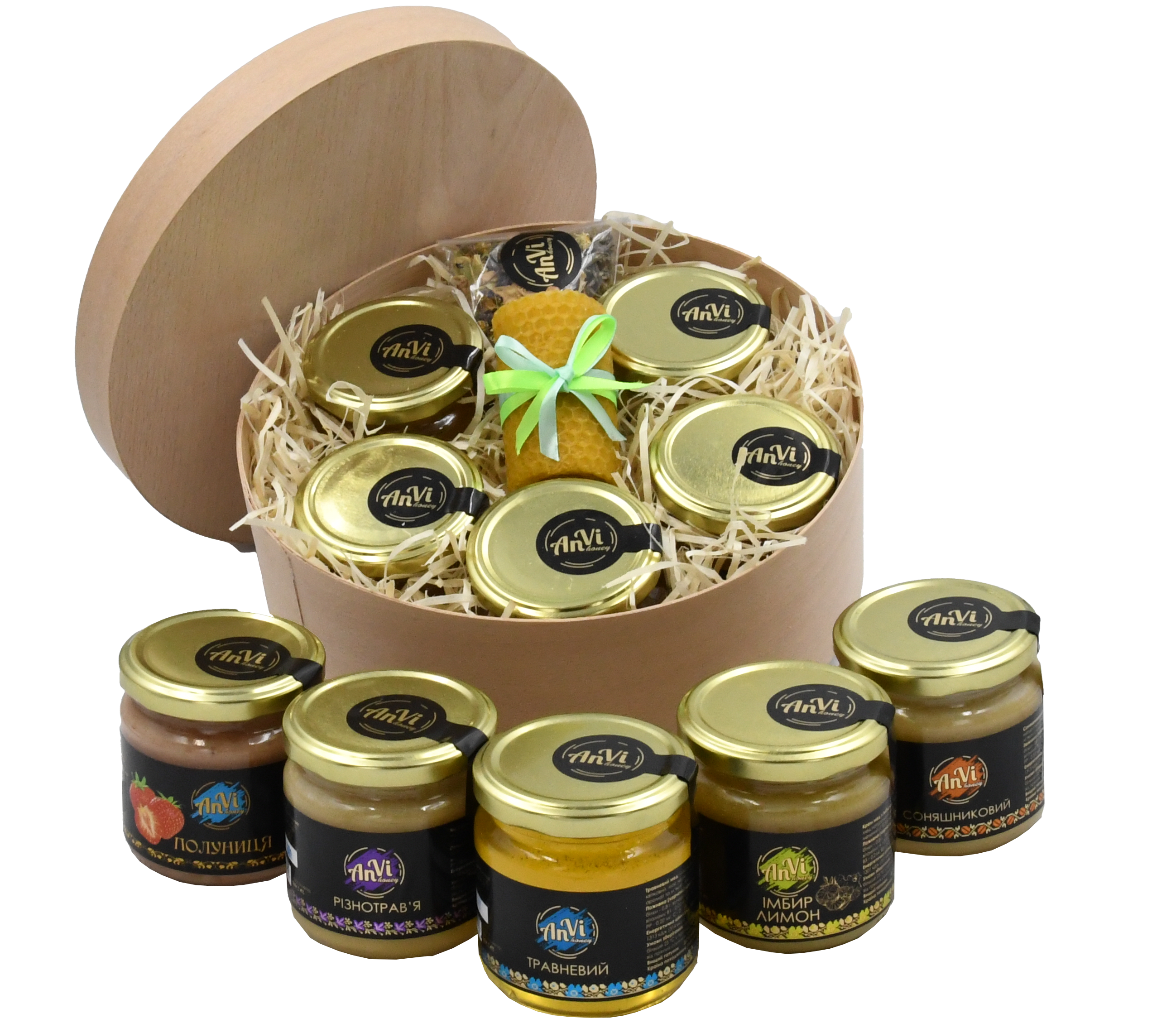 

Подарочный медовый набор Anvi honey № 22-5