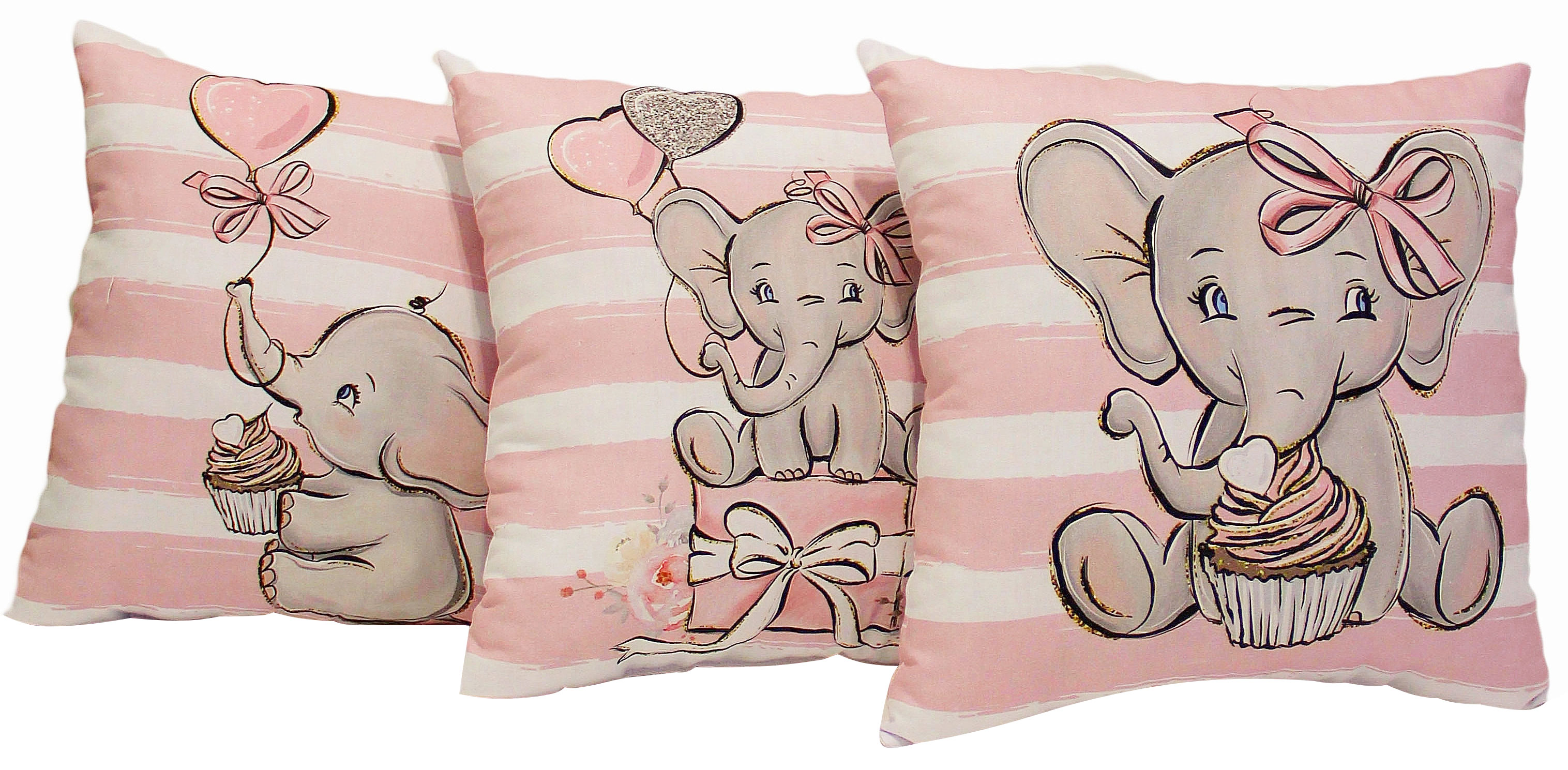 

Набор подушек Lamon Elephant 32х32 см 3 шт