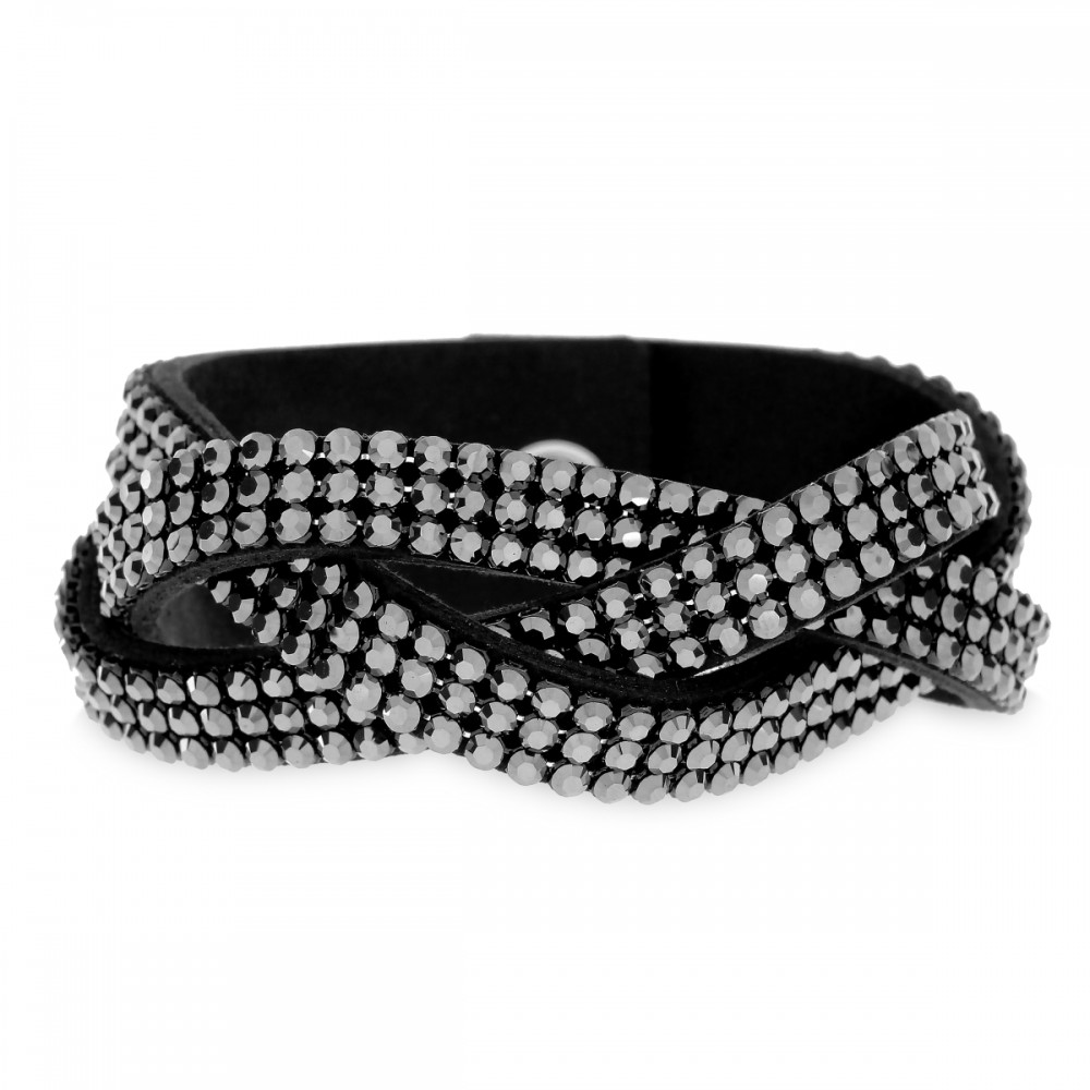 

Браслет Spark из Алькантара со Swarovski Braid Large BMESH9CZJ