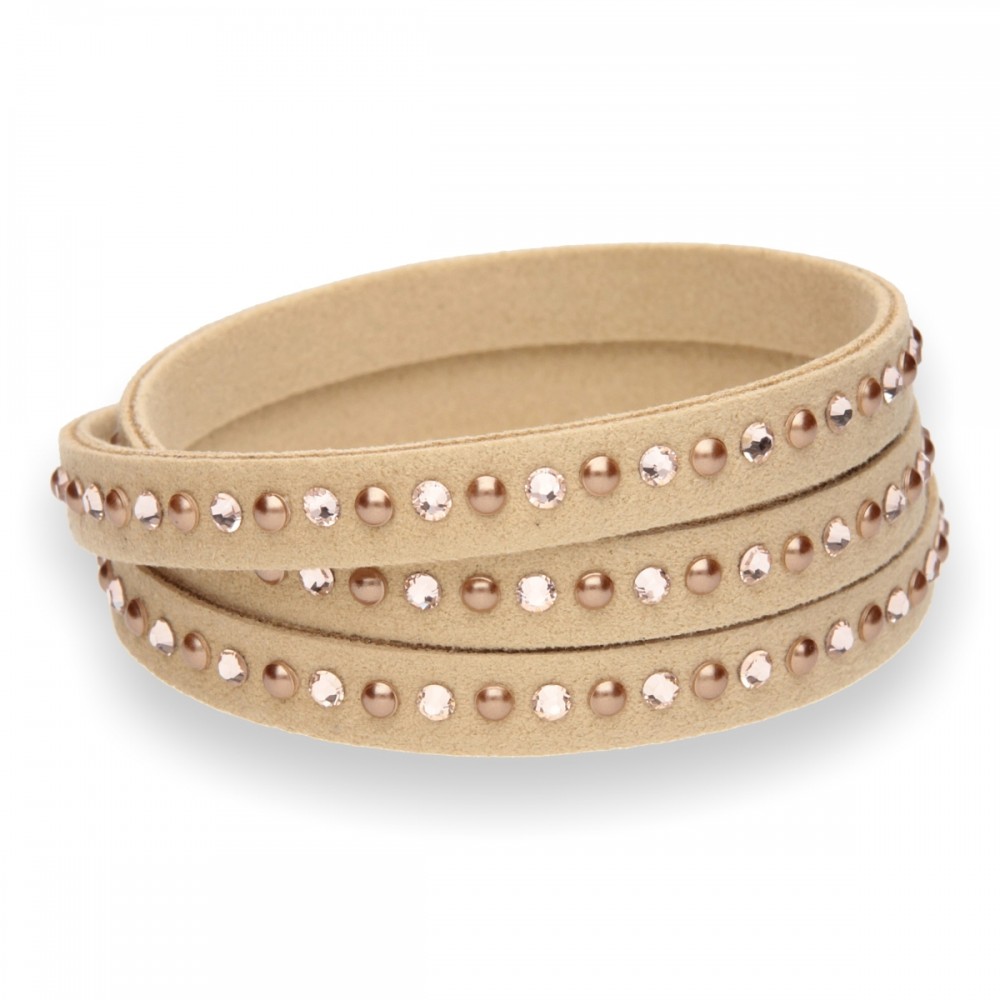 

Браслет Spark из Алькантара со Swarovski Flicker BLZTRP1RWC