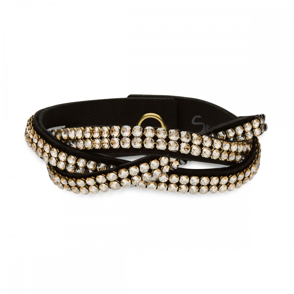 

Браслет Spark из Алькантара со Swarovski Braid Small BMESHW6CZGS