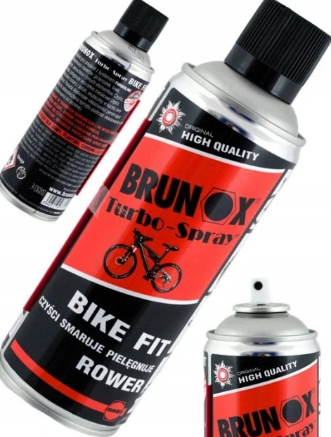

Смазка велосипедная универсальная Brunox Turbo-Spray Bike Fit спрей, 400 мл.