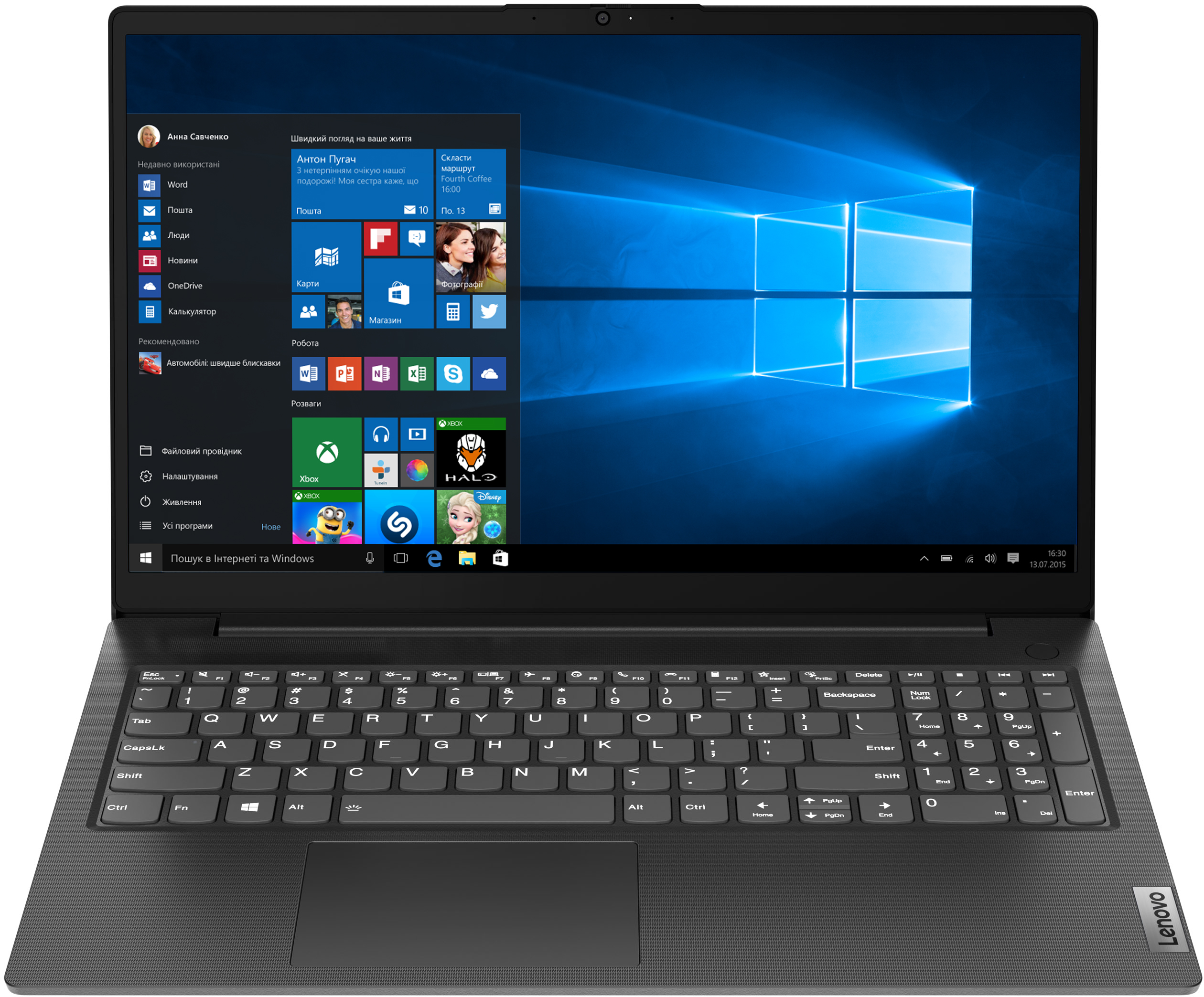 

Ноутбук Lenovo V15 G2 ITL (82KB003MRA) Black