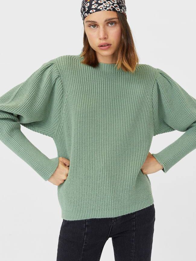 

Джемпер Stradivarius 1602/903/511 S Мятный