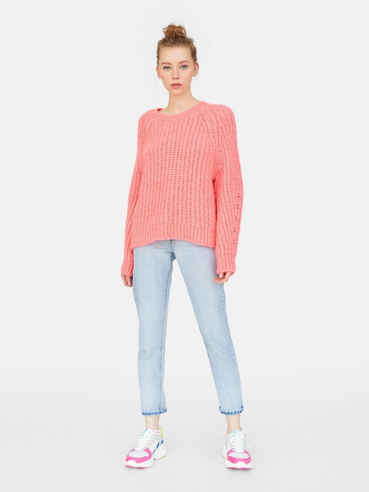 

Джемпер Stradivarius 1602/267/146 S Малиновый