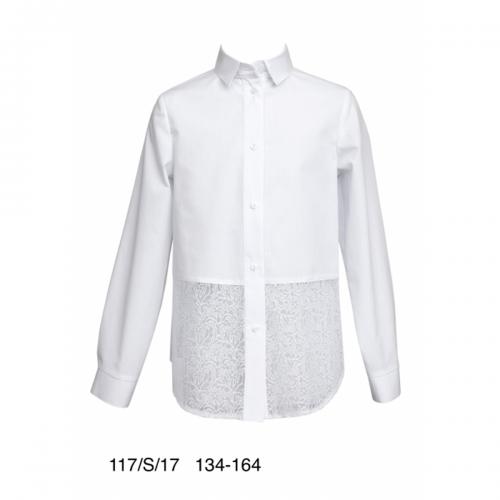 

Блуза SLY 117S-S-17-15 146 см белый