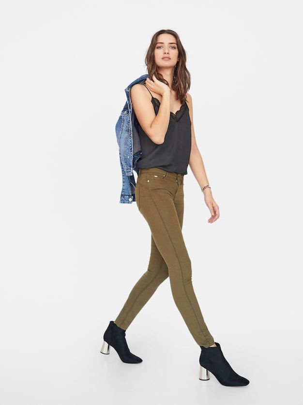 

Брюки Stradivarius 2355/123/551  Хаки, Брюки Stradivarius 2355/123/551 42 Хаки